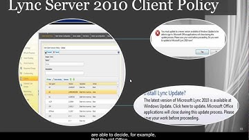 Lync Server Overview Part 2 - Exchange, UM, Office, Outlook and OneNote Integration US EN