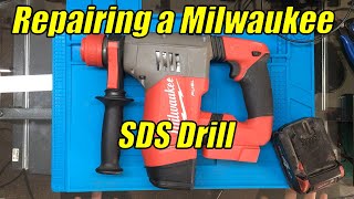 Milwaukee SDS Drill Repair - model (M18CHPX-0).