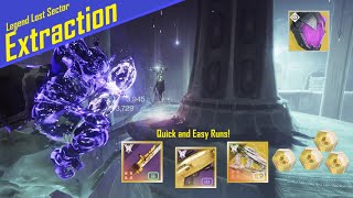 Extraction Legend Lost Sector Guide! Chill Runs! - Destiny 2 Season of the Haunted