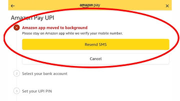 Amazon Pay UPI Verification Problem || Amazon app moved to background & UPI Verification Failed