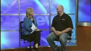 Andy Hall talks LAZERfest on ABC-5 Des Moines