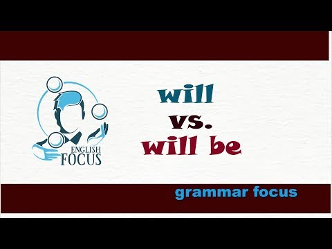 Когда использовать WILL, а когда WILL BE?