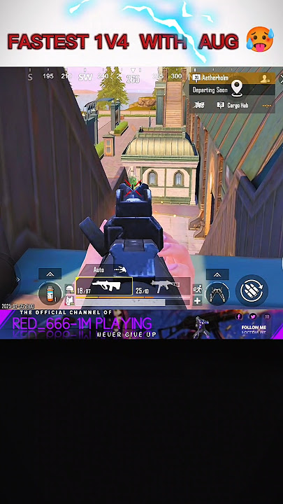 AUG SPRAY 🥵#bgmi 💀 #foryou 🤯 #ipadmini5pubghandcam 😶 #@RED_666-1M