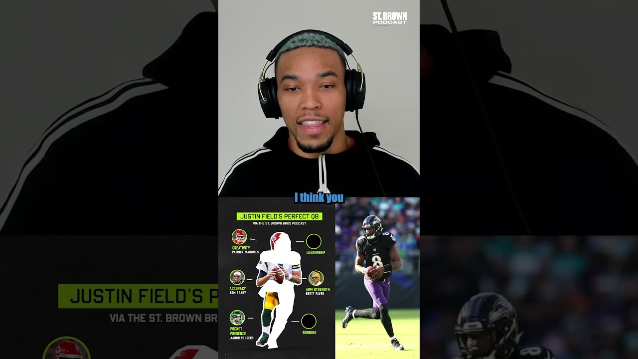 Джастин Филдс создает своего идеального квотербека 🏈