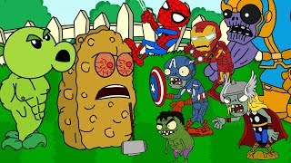 Best 5 New PLANTS vs ZOMBIES AVENGERS FULL ANIMATION