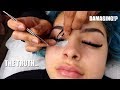 Getting Lash Extensions! *the entire process*