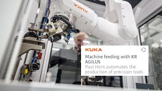 Precision Tools Production: Excellent Interaction Of The Kr Agilus And Kuka Software
