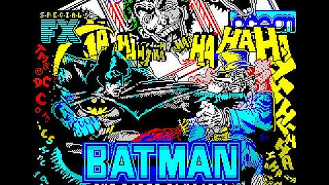 Batman The Caped Crusader Review for the Sinclair ZX Spectrum by John Gage