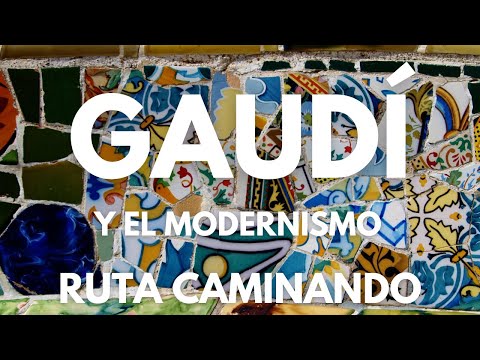 Video: Pe traseul Antoni Gaudi din Barcelona