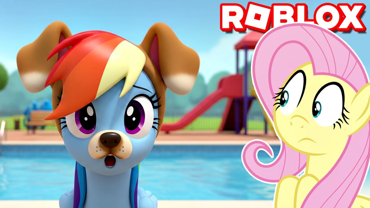 AS PÔNEIS VIRARAM CACHORRINHAS no ROBLOX #LuliRarity