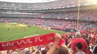 You&#39;ll Never Walk Alone - Liverpool v. Man City, Yankee Stadium, 7-30-14