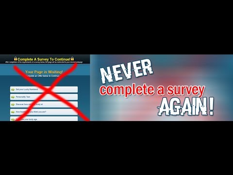 How To Bypass Any Online Survey 2020 - YouTube