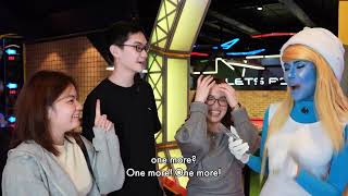 Smurfette at Timezone Vlog