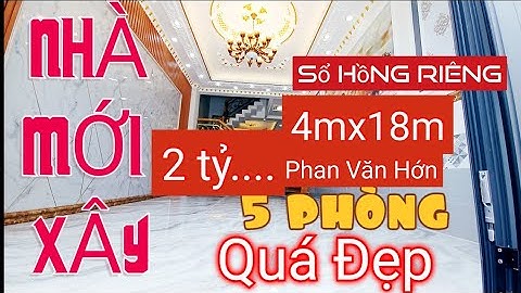 Bán Nhà Sổ hồng riêng giá rẻ bất ngờ 💥 3 Lầu 5 Phòng  Phan Văn Hớn Bà Điểm Hóc Môn Quận 12 TpHCM  20
