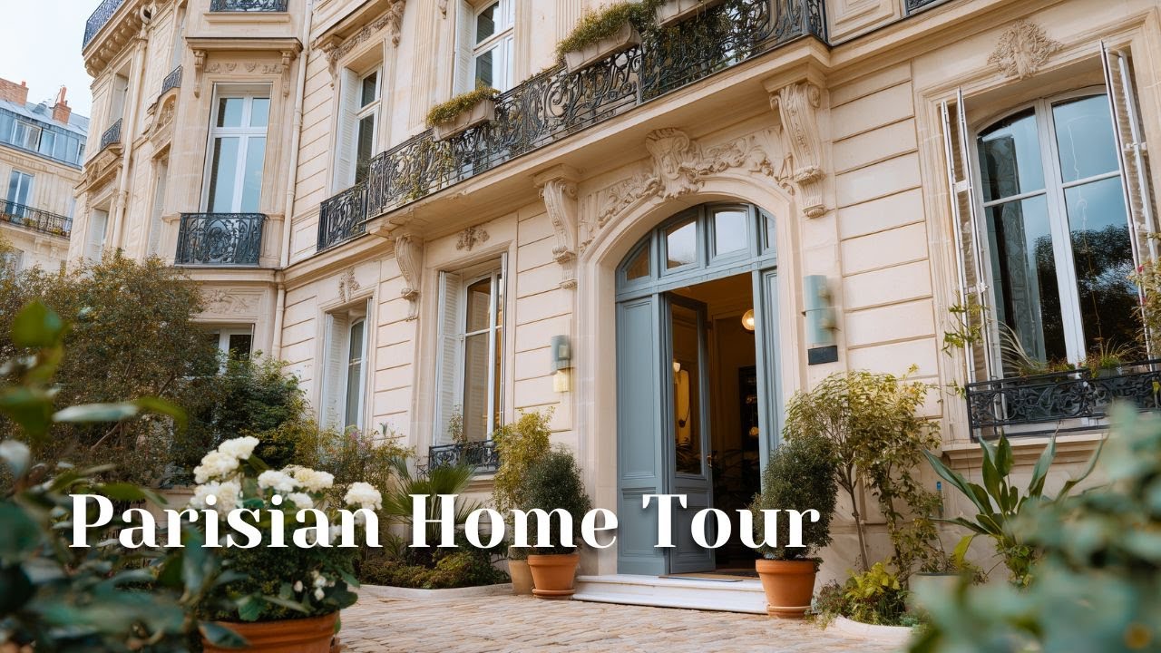 Parisian Home Tour | Classic French Interior Design & Stunning Paris ...