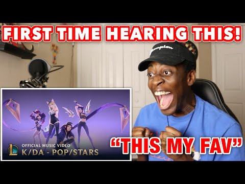 FIRST TIME REACTING TO K/DA - POP/STARS (ft. Madison Beer, (G)I-DLE, Jaira Burns)! [REACTION]