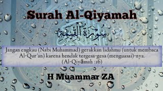 alquran Surah Al Qiyamah,H Muammar ZA.