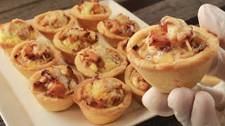 High tea Recipe | Mini Chicken Quiche Recipe By Chef Hafsa | Hafsas Kitchen