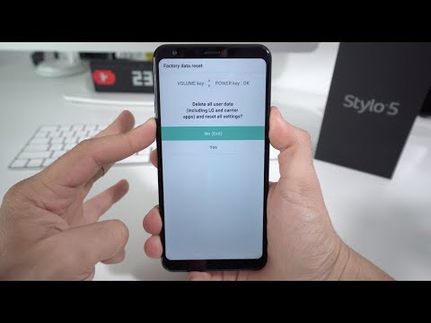 How To Factory Reset LG Stylo 5 - Hard Reset