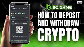 BC.GAME TUTORIAL: How To DEPOSIT or WITHDRAW CRYPTO on BC.GAME App for Beginners | Tutorial screenshot 5