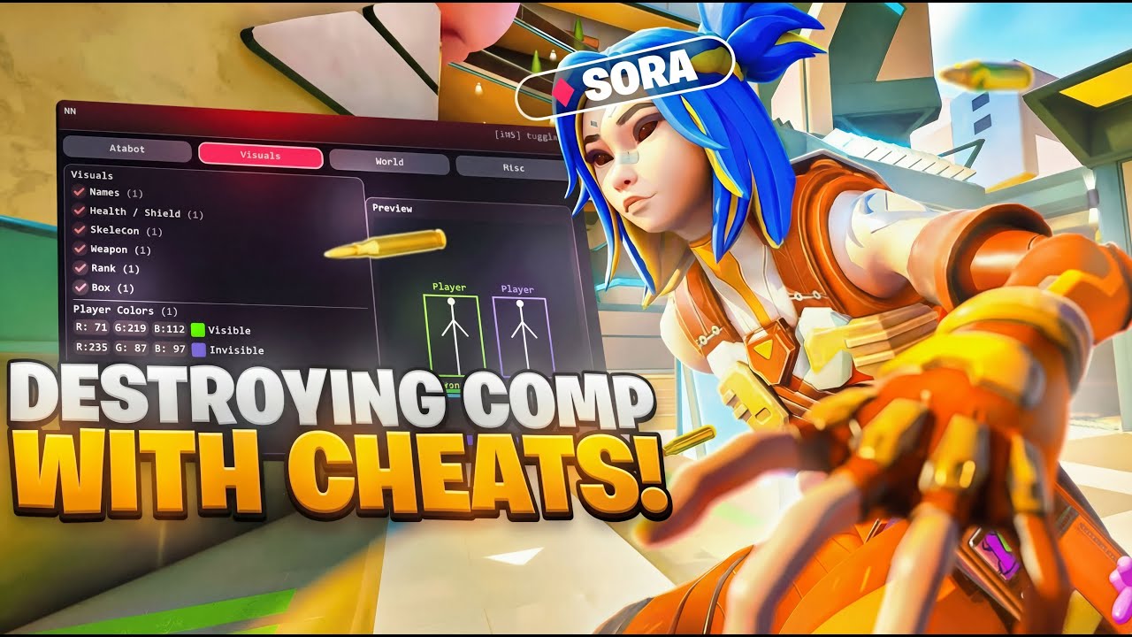 I Downloaded Valorant Cheats And Tried Them For 24 hours...(INSANE)