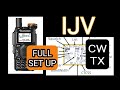 IJV - INSTALL FIRMWARE UV-K5  ,  &  CW CONFIGERATION ,Test