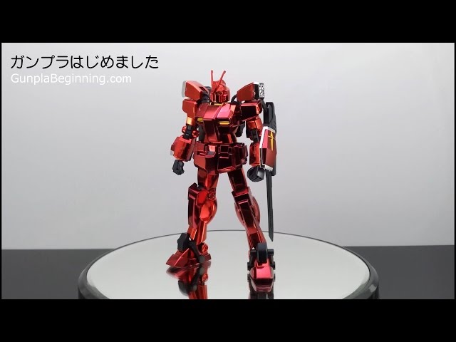 HGBF 1/144 アメイジングレッドウォーリア（フルカラーメッキVer ...