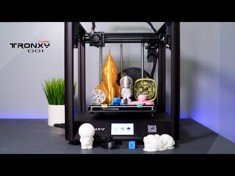 Tronxy D01- CoreXY 3D Printer - Unbox & Setup