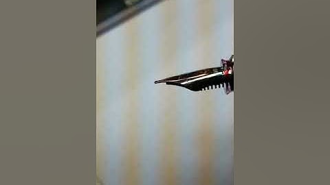 Writing with an italic/stub/cursive italic nib