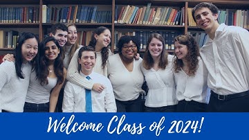 Welcome Class of 2024!