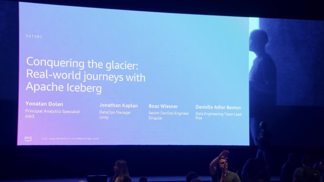 AWS Summit Tel Aviv 2025 - Conquering the glacier: Real-world journeys with Apache Iceberg