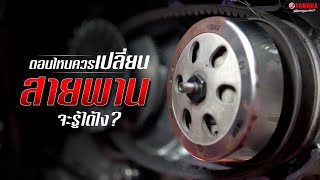 สายพาน รถมอเตอร์ไซค์ จะรู้ได้ยังไง ตอนไหนควรเปลี่ยน? [Tips & Tricks]