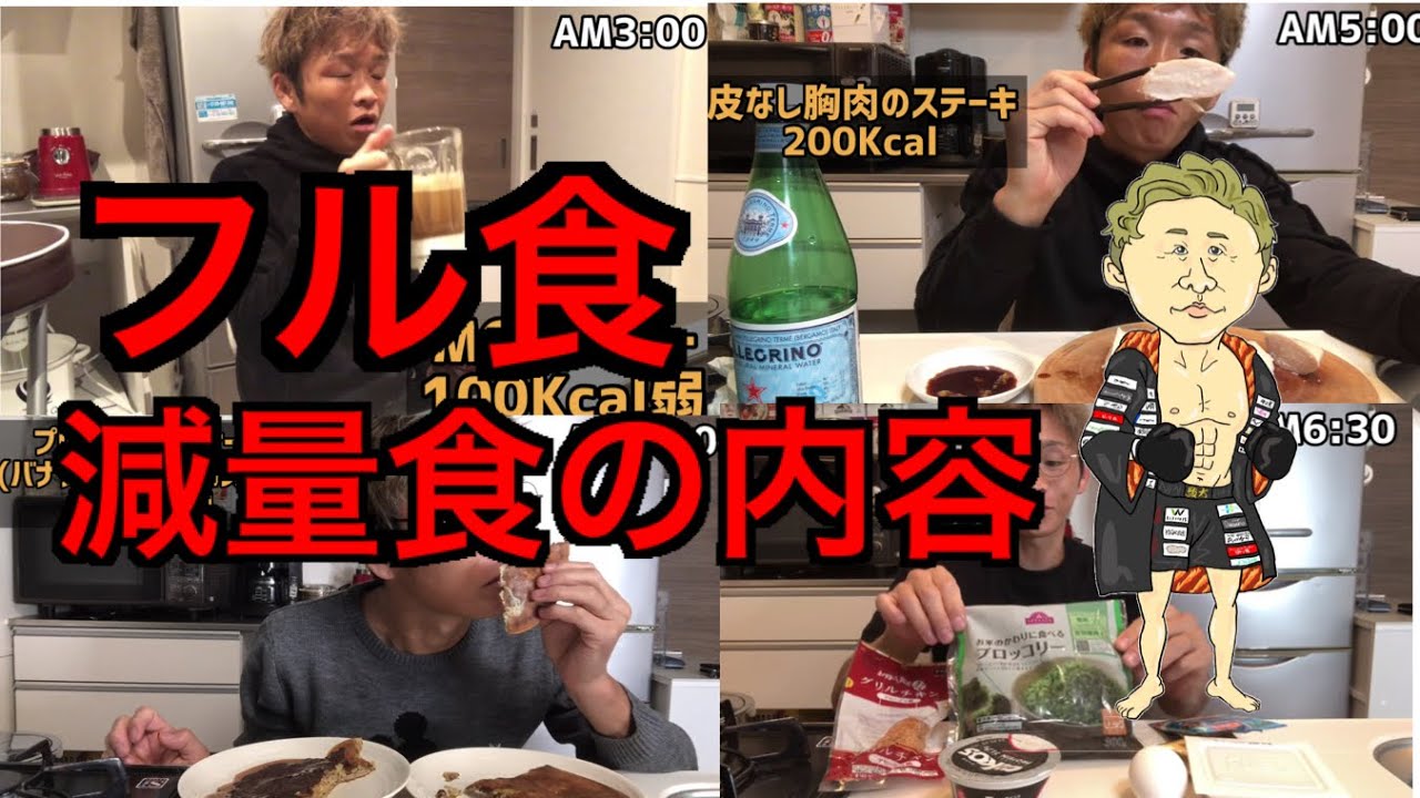 【減量食】2500kcal【フル食】【ダイエット】【1日の食事】