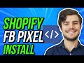 Shopify Facebook Pixel 2020 Install & Complete Setup | Step By Step