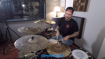 60 second drum lesson - linear 32nd note fill