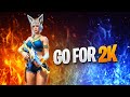 🔴🎯TARGET 2K🎯🔴 UID CHECK✅ FREE FIRE LIVE STREAMING🔥😱