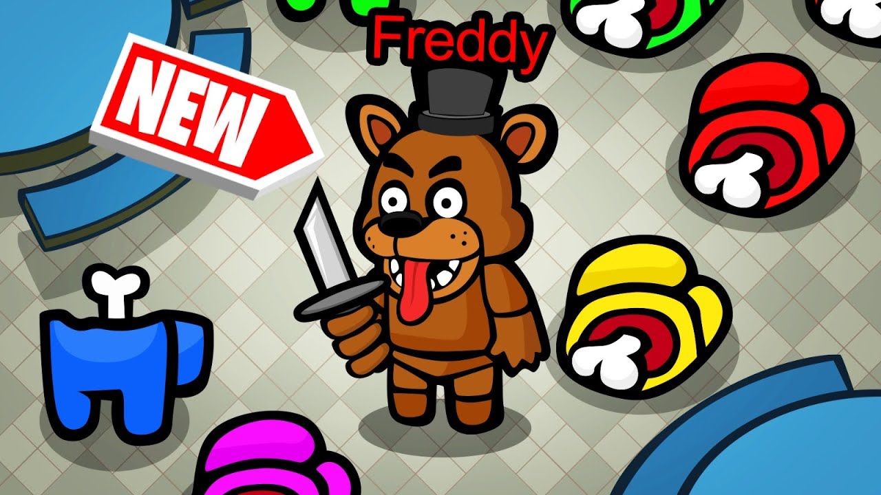 AMONG US FIVE NIGHTS AT FREDDY'S * impostor freddy * 