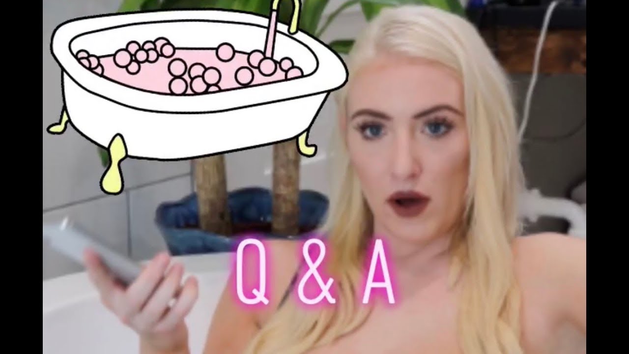 Bubble Bath Qanda My Fans Make Assumptions About Me Youtube