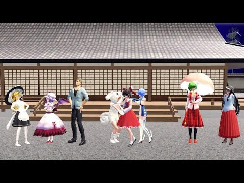【東方ＭＭＤ】第Ⅱ章オープ二ングテーマ【東方英雄伝説】