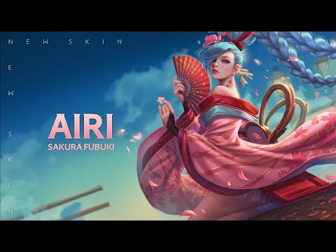 Skin Spotlight | Airi: Sakura Fubuki | Arena of Valor - TiMi