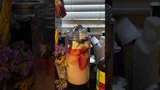 Fresh At Home Tropical Brunch Hemp Smoothie | What’s Your Strain? #lifestyle #nutrition