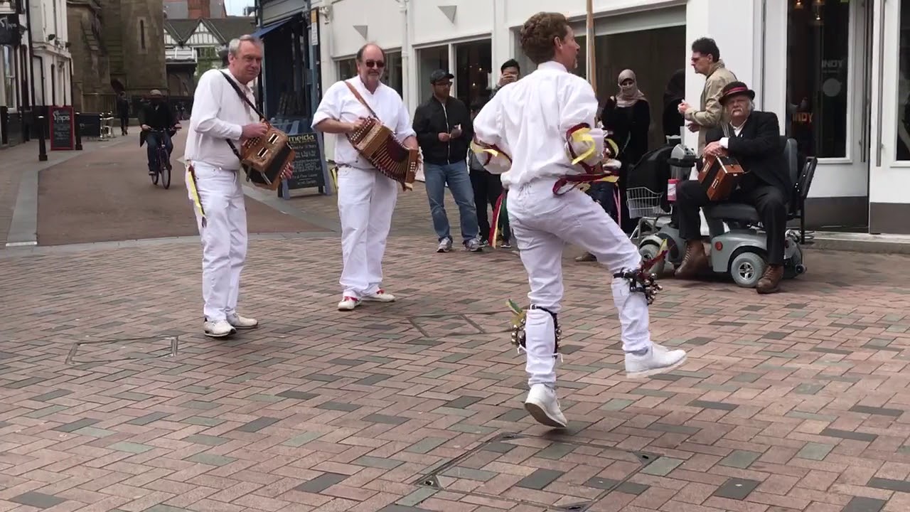 The Outside Capering Crew dancing in Leicester YouTube