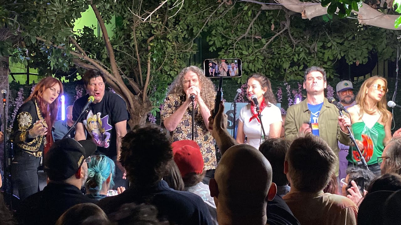 The Middle Aged Dad Jam Band ft “Weird Al” Yankovic performing “We’re
