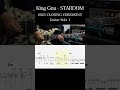King Gnu / STARDOM (2023 CLOSING CEREMONY ver / Guitar Solo1) 難易度★★☆☆☆ 弾いてみた #エレキギター #TAB