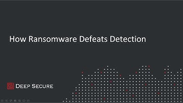 How Ransomware Defeats Detection