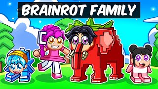 Having a BRAINROT FAMILY in Roblox! (Kpop Demon Hunters)