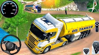 オイルタンカートラック輸送運転3D - 重量貨物輸送トラックドライバー - Androidゲームプレイ #28 screenshot 2