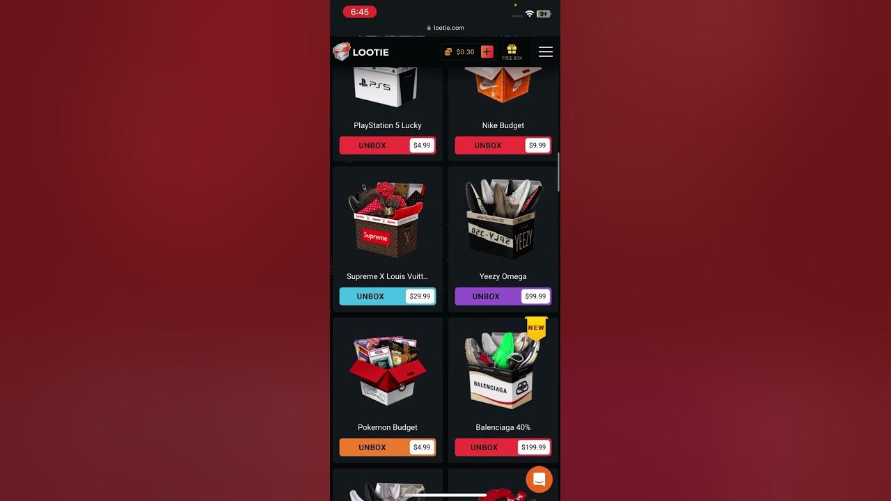 EVERY CODE TO GET FREE BOXES ON YouTube