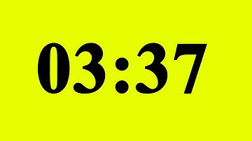 3 Minute 37 Second Timer