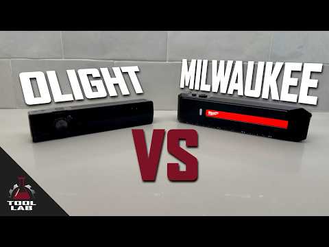 Olight vs. Milwaukee Flashlight Comparison